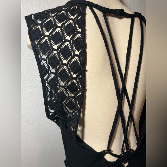 Free People Afternoon Delight Asymmetrical Midi Dress - Picture 10 of 15